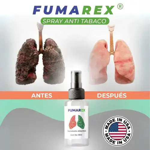 Fumarex™: Spray Natural que Apaga el Deseo de Fumar en Minutos