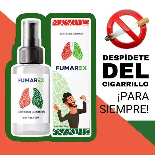 Fumarex™: Spray Natural que Apaga el Deseo de Fumar en Minutos