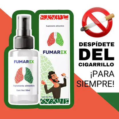 Fumarex™: Spray Natural que Apaga el Deseo de Fumar en Minutos