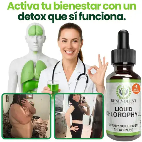 Clorofila Líquida: ¡Transforma tu salud de adentro hacia afuera!