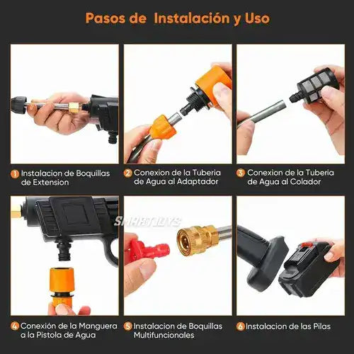 Hidrolavadora Inalambrica – Limpieza potente sin cables donde tú decidas.