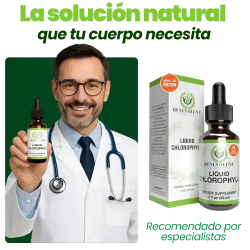 Clorofila Líquida: ¡Transforma tu salud de adentro hacia afuera!