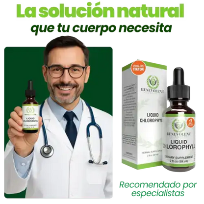 Clorofila Líquida: ¡Transforma tu salud de adentro hacia afuera!